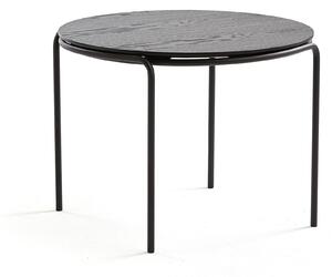 Konferenčný stolík ASHLEY, Ø770 x 530 mm, čierna, čierna