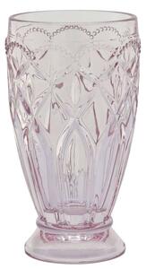 Ružový vysoký pohárik na drink Saint-Émilion - Ø 8*15 cm / 350ml - Chic Antique
