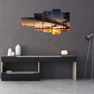 Moderný obraz mosta (Obraz 110x60cm)