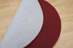 Vopi koberce Kusový koberec Astra červená kruh - 120x120 (priemer) kruh cm