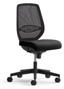 Kancelárska stolička MARLOW, čierny sedák