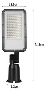 Brilagi -LED Vonkajšie pouličné svietidlo s kĺbom. URBANLIGHT LED/50W/230V čierna IP65