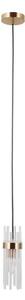 ITALUX PND-40760-1-HBR - Luster na lanku TARASO 1xE14/40W/230V zlatý