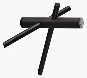 Drevené nástenné vešiaky Sticks, 2 ks