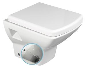 Aqualine, SOLUZIONE závesná WC misa s bidet. spŕškou, 35x50,5cm, biela, 10SZ02002 DL