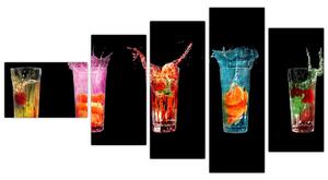 Obraz do kuchyne - letné drinky (Obraz 110x60cm)