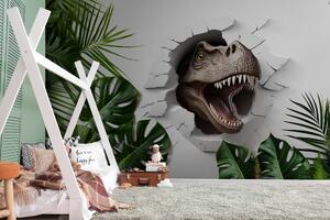 Tapety 3D dinosaurus a listy, Detské fototapety, Fototapety dinosaury, u94772 : Uwalls.sk