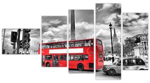 Obraz: ulice Londýna (Obraz 110x60cm)