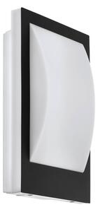 Eglo 79577 - Vonkajšie nástenné svietidlo FLAMMIGNANO 1xE27/9W/230V IP44 čierna