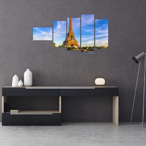Obraz: Eiffelova veža, Paríž (Obraz 110x60cm)