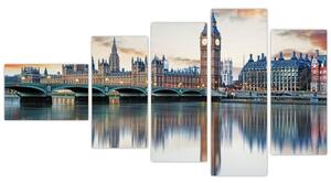 Obraz Londýna, Big ben (Obraz 110x60cm)