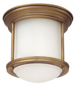 Quintiesse QN-HADRIAN-MINI-F-BR-OPAL - Vonkajšie stropné svietidlo HADRIAN 1xE27/60W/230V IP44