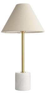 Endon 114211 - Stolná lampa 1xE14/7W/230V béžová/mosadz