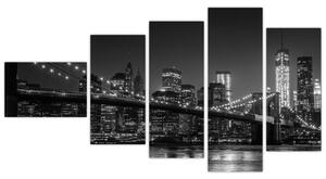 Obraz - nočné most (Obraz 110x60cm)