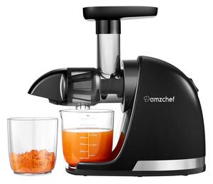 Odšťavovač s pomalým otáčaním AMZCHEF 1501-BK-SM (čierny)