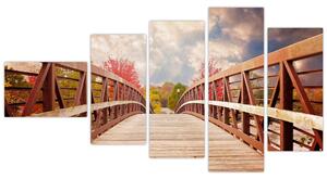 Cesta cez most - obraz (Obraz 110x60cm)