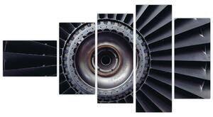 Obraz - turbína (Obraz 110x60cm)