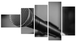 Obraz mikrofónu (Obraz 110x60cm)