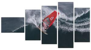 Obraz windsurfing (Obraz 110x60cm)