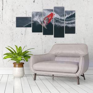 Obraz windsurfing (Obraz 110x60cm)