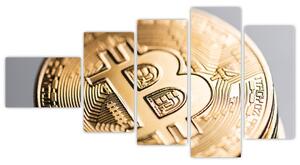 Obraz - Bitcoin (Obraz 110x60cm)