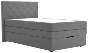 BOXSPRINGOVÁ POSTEĽ, 120/200 cm, sivá Blanar - Postele