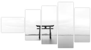 Obraz - čriepky Japonska (Obraz 110x60cm)