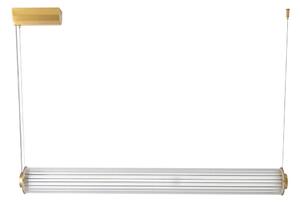 Zuma Line 1232 - LED stmievateľný luster na lanku COMO LED/39W/230V 2700-6500K zlatý + s diaľkovým ovládačom