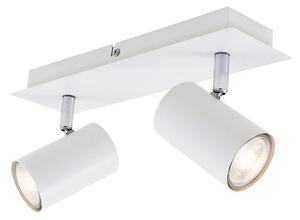 Briloner 2857-026 - Bodové svietidlo SPOT 2xGU10/40W/230V biela