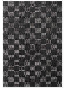 Ted Baker , Kusový koberec Haringey 106385 Čierna, 120x170, čierna, chodba / predsieň