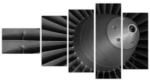 Detail turbíny - obraz (Obraz 110x60cm)