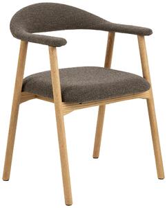 STOLIČKA S PODRÚČKAMI, buklé, taupe P & B - Stoličky, Online Only