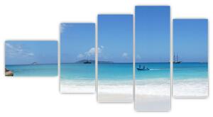 Obraz - piesočná pláž (Obraz 110x60cm)