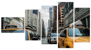Obraz New-York - žlté taxi (Obraz 110x60cm)