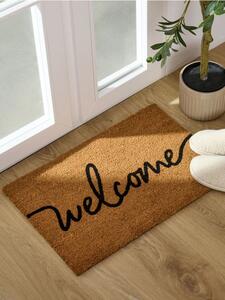 Sinsay - Vstupná rohožka s nápisom Welcome - béžová