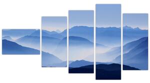 Modré hory - obrazy na stenu (Obraz 110x60cm)