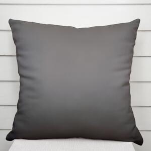 Biante Saténová obliečka na vankúš LUX-004 Sivohnedá 50 x 60 cm