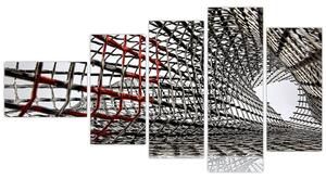 Obraz kovové mreže (Obraz 110x60cm)