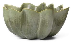 Ferm Living Misa Nium Bowl Small, dark sage
