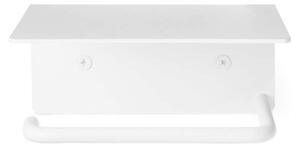 Ferm Living Držiak na toaletný papier Dora w. shelf, white