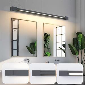 Brilagi-LED Kúpeľňové osvetlenie zrkadla AQUA LINE LED/36W/230V 120 cm IP44 antracit