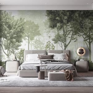 Tapety Lesná čistinka v zelenej, Fototapety s prírodnými motívmi, u72134v2 : Uwalls.sk