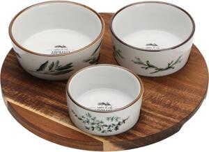 Servírovací set Herbs1, 4 ks