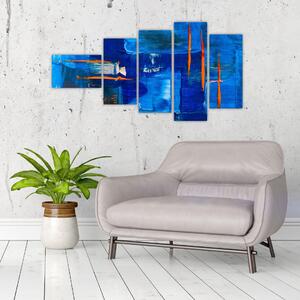 Moderný abstraktný obraz na stenu (Obraz 110x60cm)