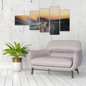 Abstraktný obraz do bytu (Obraz 110x60cm)