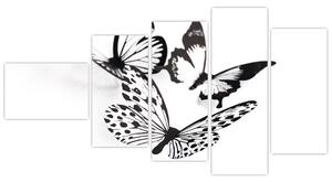 Obraz motýľov (Obraz 110x60cm)