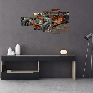 Obraz historického auta (Obraz 110x60cm)