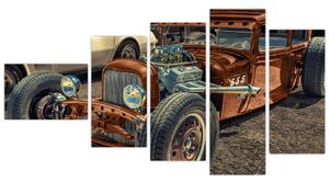 Obraz historického auta (Obraz 110x60cm)