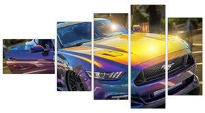 Obraz auta Mustang (Obraz 110x60cm)