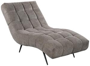 RELAXAČNÉ LEŽADLO, textil, sivá MID.YOU - Kreslá, Online Only